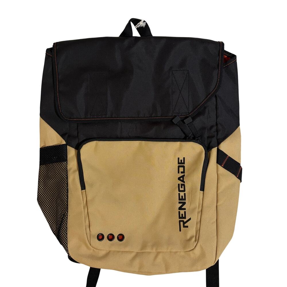 NWT Renegade Roll Top Backpack Commuter Large Capacity Padded Straps Unisex